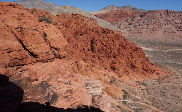Climbing in Red Rock Canyon