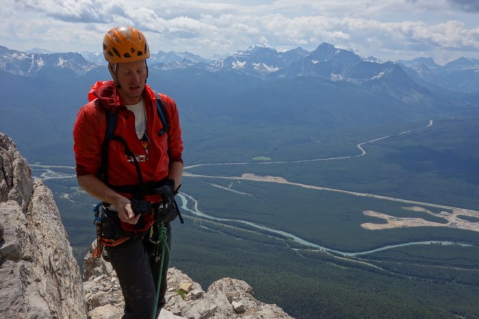Summit of Castle Mountain, Banff National Park