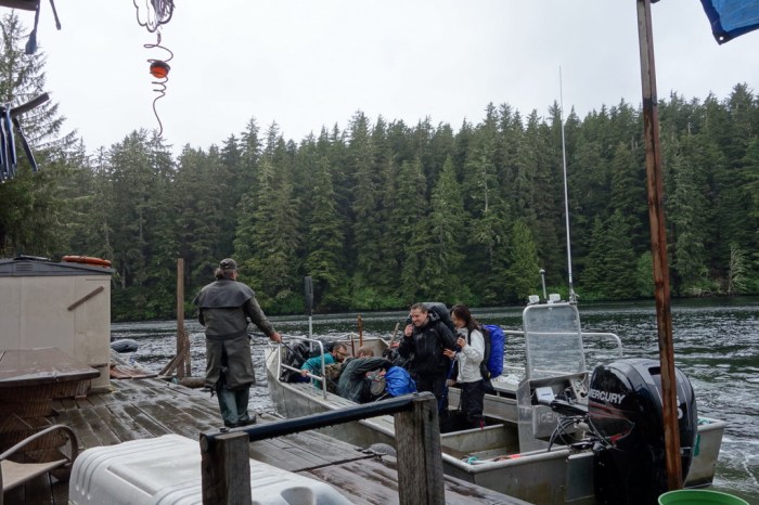 Half way! Crossing the Nitinat Narrows (km-32)