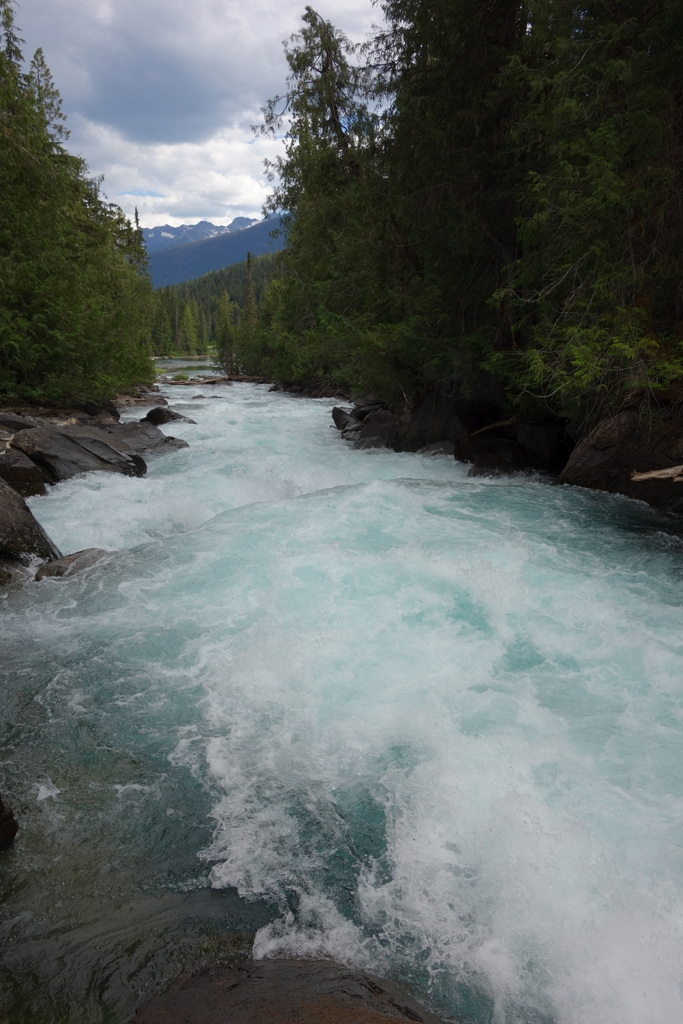 After much debate, we chose to portage this stretch of river