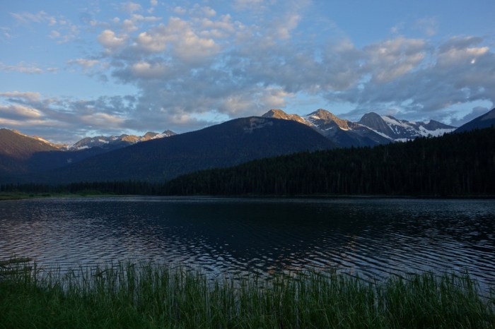 Sunset on McCleary Lake