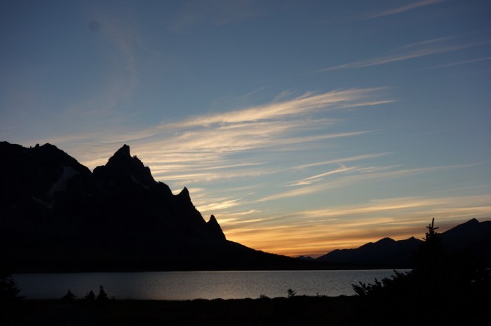 Sunset in Tonquin Valley