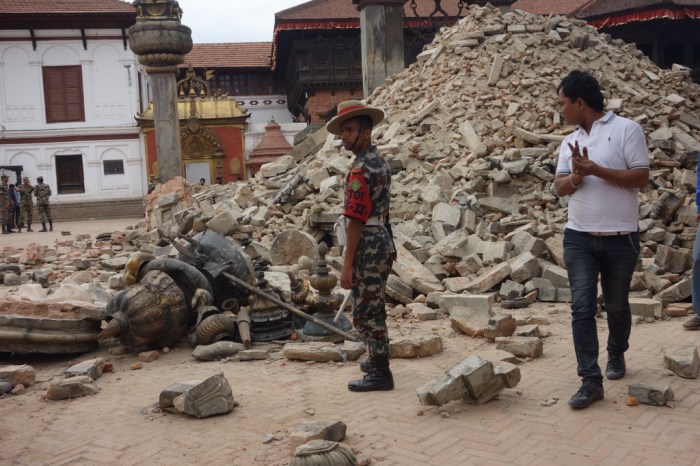 Surveying the damage