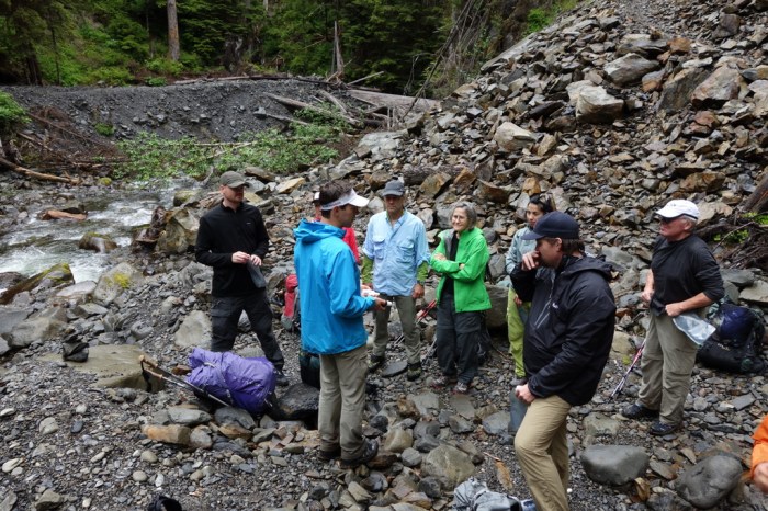 We break as Andrew Skurka discusses water treatment