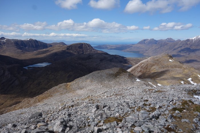 Loch Torridon and little Loch an Eion to the left