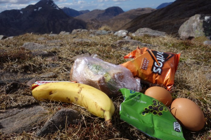 Packed lunch from the hostel
