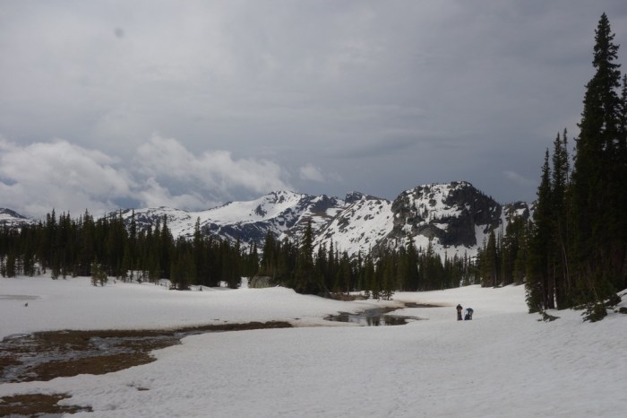 It may be late June but it looks like winter up here