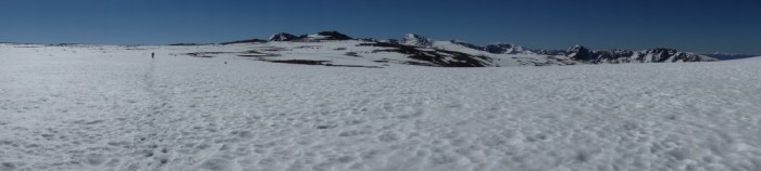 Bighorn Flats at 12,000 feet