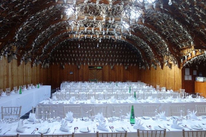 Even more spectacular dining hall