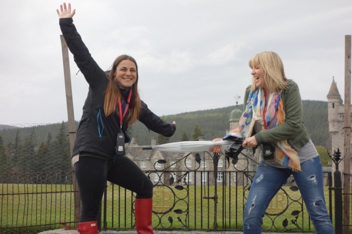 Sil and Krista - two peas in a pod