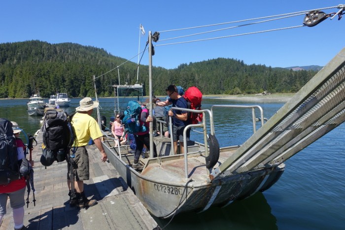 It all starts with a boat ride