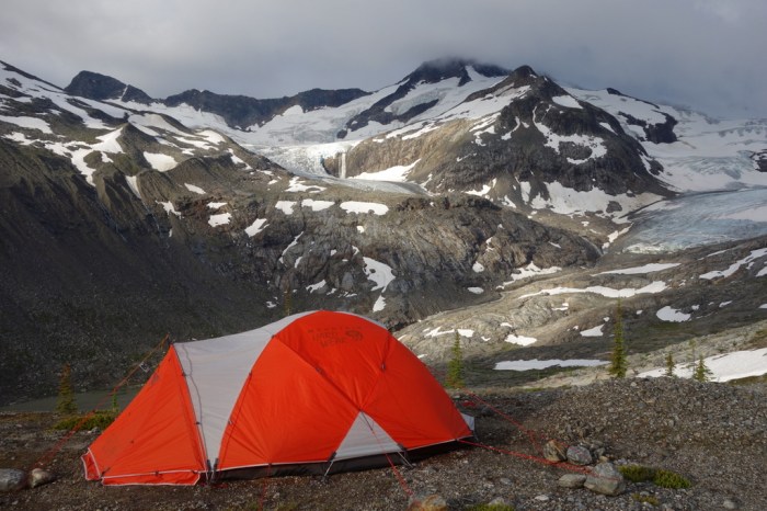 The view from my tent