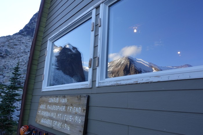 Reflections from the Kain Hut