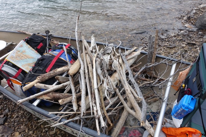 We'll have a nice campfire tonight