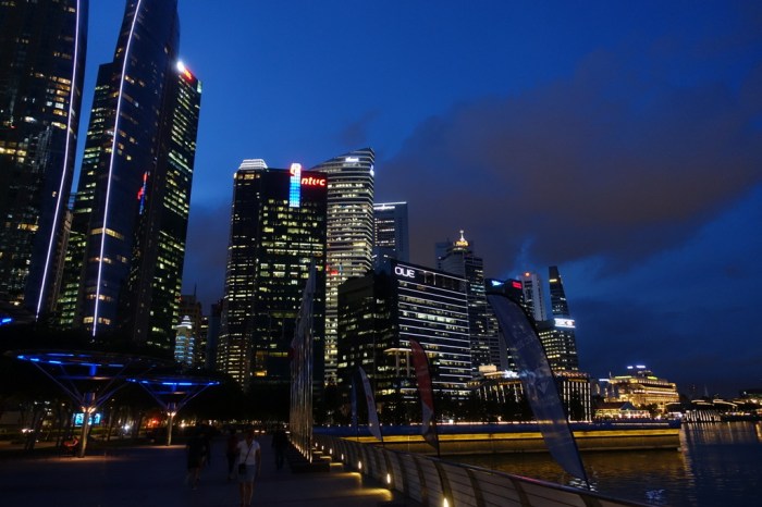 Evening in Singapore