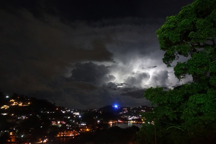 Thunderstorm over Kandy