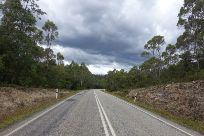 Riding into the wind