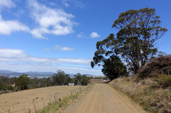 Peaceful rural scenery