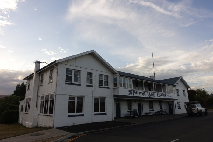 Spring Bay Hotel in Triabunna