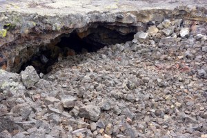 Idaho - Blocks of shattered lava stretch for miles across the barren landscape