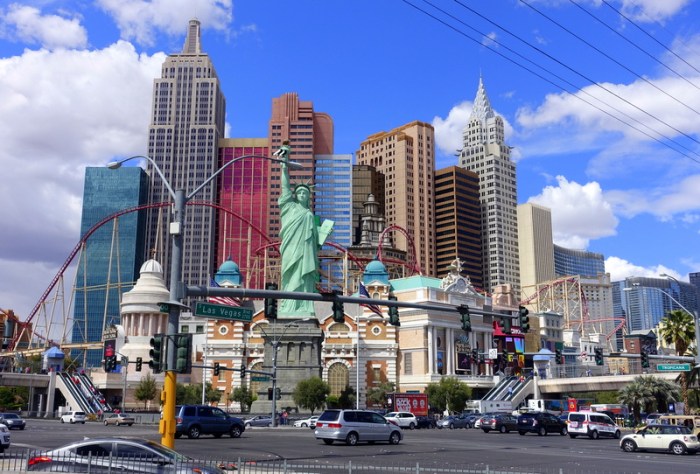 Only in Vegas does all of New York fit into a single hotel