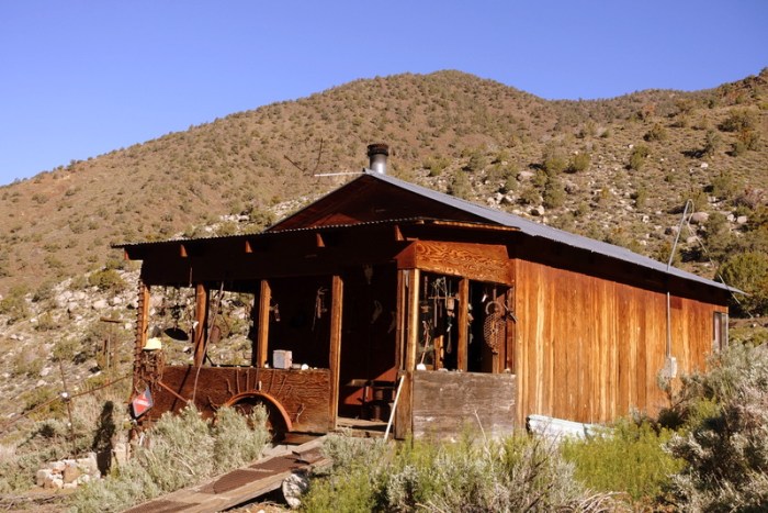 An old house, now an emergency shelter and a great place to explore the past