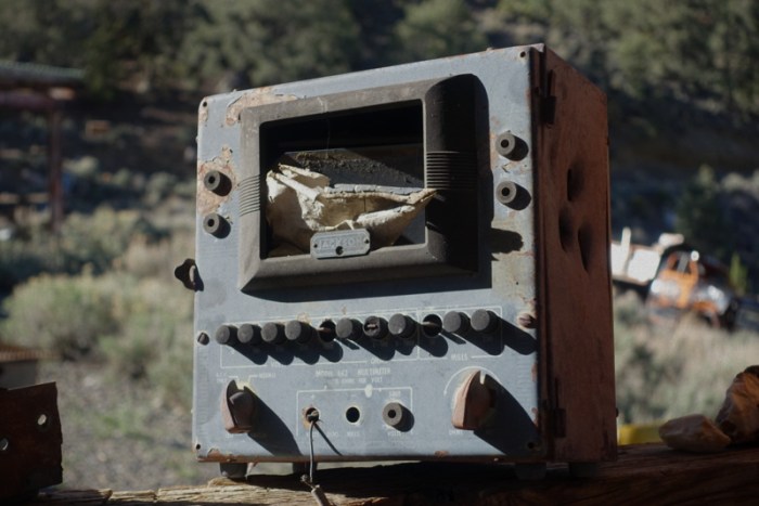 An old radio