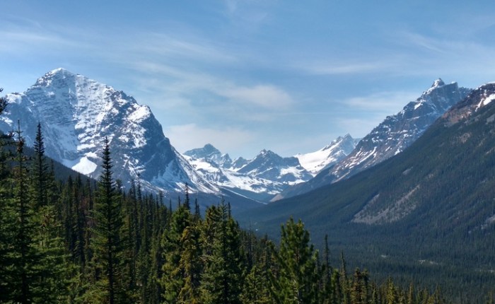 Cycling the Icefield Parkway