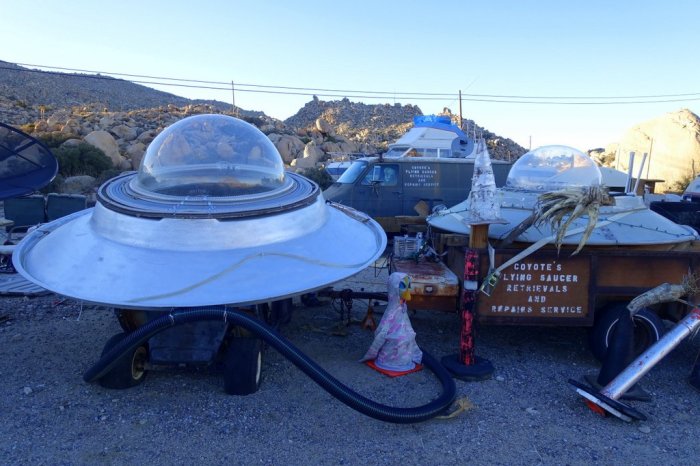 November - stumbled upon a UFO recovery and repair service