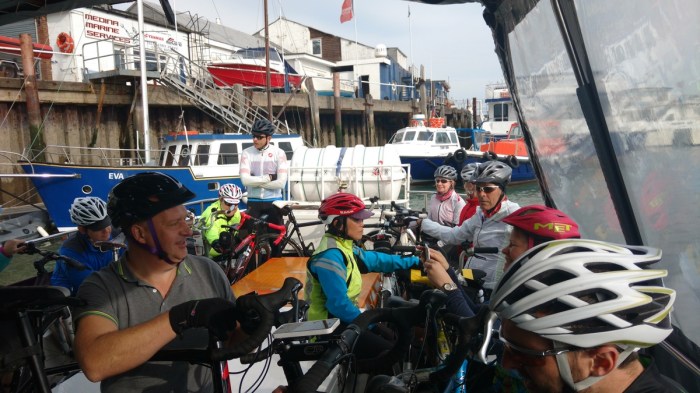 April - My first cycle race, the Round-the-Isle Randonee on England's Isle of Wight