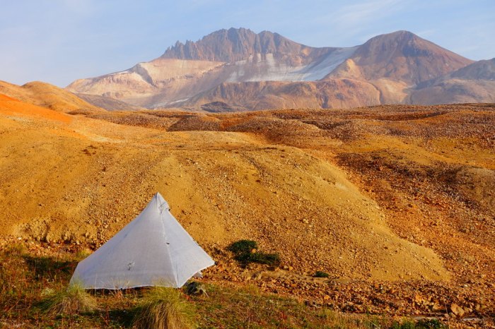 Camping under Tadeda Peak