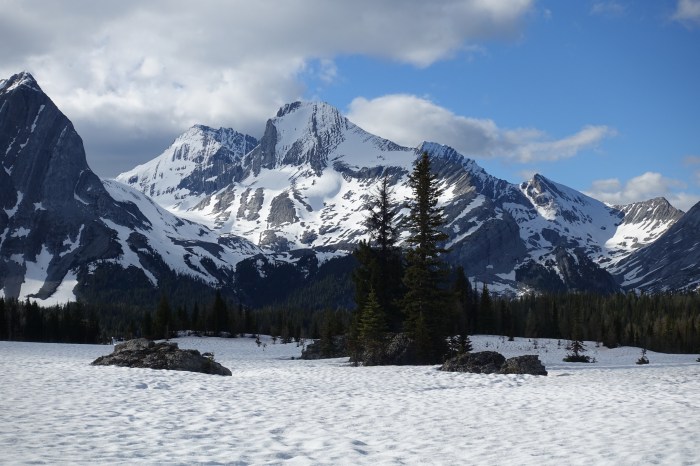 June - It feels like winter on the GDT. I spend most of the month snowshoeing rather than hiking.