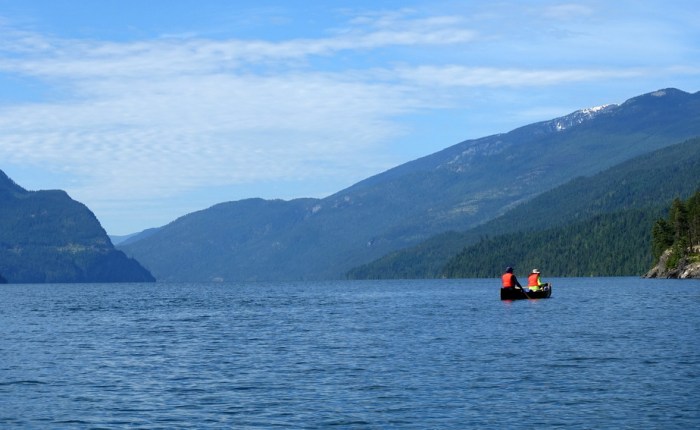 Escaping to Slocan Lake